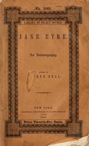Jane Eyre by Charlotte Brontë (book cover)